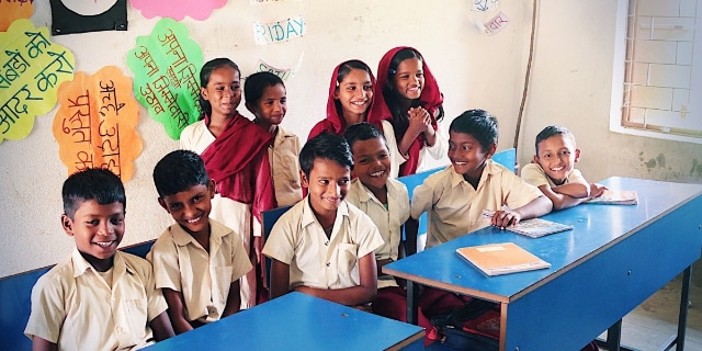 Bitcoin Enpact - 295 days of school for children in Mica Mining areas in India